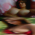 Standing naked girls